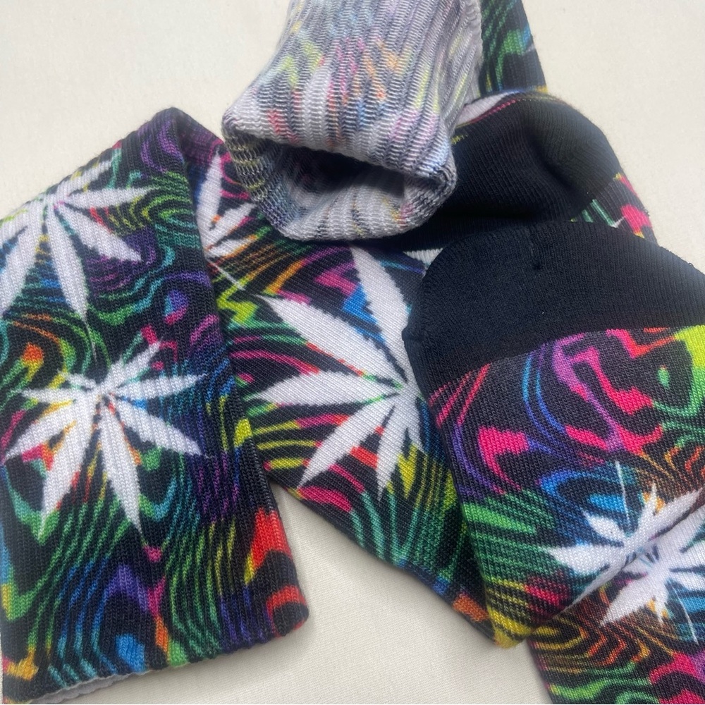 Colorful Huf Plantlife long socks - Picture 5 of 5